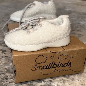 allbirds Kids Cream Fleece Sneakers